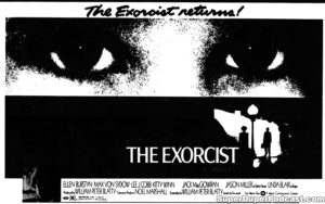 THE EXORCIST- Newspaper ad. July 30, 1975. Caped Wonder Stuns City!