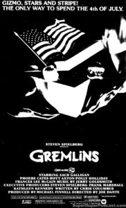 GREMLINS- Newspaper ad. June 30, 1984. Caped Wonder Stuns City!