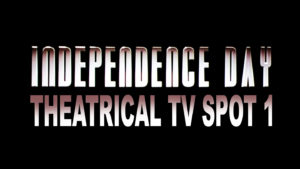 INDEPENDENCE DAY- Theatrical TV spot 1. Released July 3, 1996. Caped Wonder Stuns City!