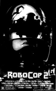 ROBOCOP 2- Newspaper ad. July 5, 1990. Caped Wonder Stuns City!