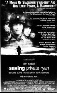 SAVING PRIVATE RYAN- Newspaper ad. July 27, 1998.