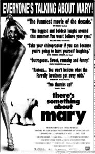 THERE'S SOMETHING ABOUT MARY- Newspaper ad. July 26, 1998.