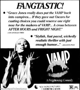 VAMP- Newspaper ad. July 27, 1986.