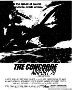 THE CONCORDE AIRPORT '79- Newspaper ad. August 3, 1979.