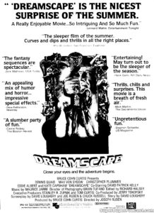 DREAMSCAPE- Newspaper ad. August 27, 1984. Caped Wonder Stuns City!