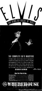 ELVIS PRESLEY- Newspaper ad. August 2, 1992.