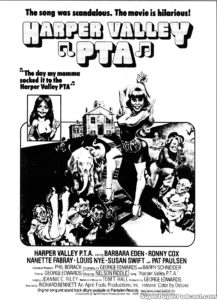 HARPER VALLEY PTA- Newspaper ad. August 2, 1978.