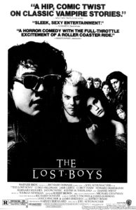 THE LOST BOYS- Newspaper ad. August 11, 1987.