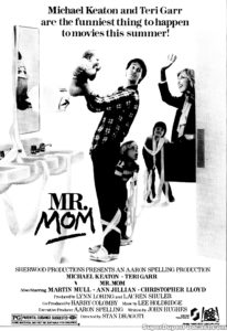 MR. MOM- Newspaper ad. August 4, 1983. Caped Wonder Stuns City!