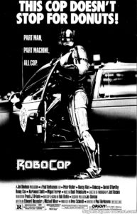 ROBOCOP- Newspaper ad. August 11, 1987.