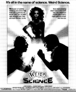 WEIR SCIENCE- Newspaper ad. August 2, 1985.