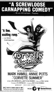 CORVETTE SUMMER- Newspaper ad. September 29, 1978.