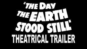 THE DAY THE EARTH STOOD STILL- Theatrical trailer.
Released September 20, 1951.
Caped Wonder Stuns City!