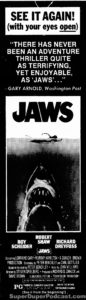 JAWS- Newspaper ad. September 6, 1975.