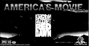 RED DAWN- Newspaper ad. September 29, 1984.