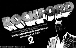 THE ROCKFORD FILES- Television guide ad. September 26, 1979.