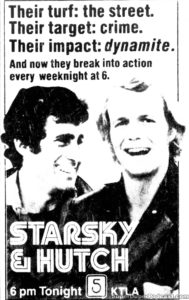 STARSKY & HUTCH- Television guide ad. September 26, 1979.