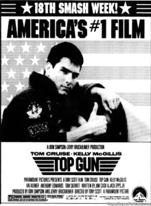 TOP GUN-Newspaper ad. September 18, 1986.