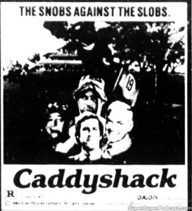 CADDYSHACK-Television guide ad. October 12, 1985.