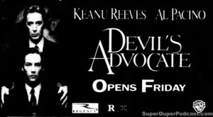 THE DEVIL'S ADVOCATE- Newspaper ad. October 13, 1997.