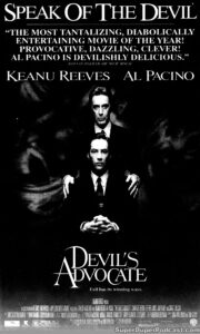 THE DEVIL'S ADVOCATE- Newspaper ad. October 19, 1997.