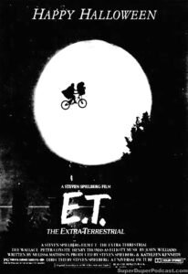 ET THE EXTRATERRESTRIAL- Newspaper ad. October 31, 1982. Caped Wonder Stuns City!