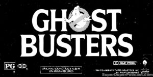 GHOSTBUSTERS Newspaper ad. October 30, 1984. Caped Wonder Stuns City!