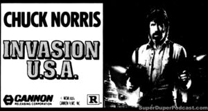 INVASION U.S.A.- Newspaper ad. October 20, 1985.