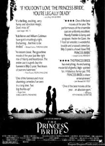 THE PRINCESS BRIDE- Newspaper ad. October 23, 1987.