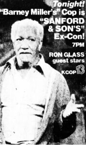 SANFORD & SON- Television guide ad.
October 31, 1978.
Caped Wonder Stuns City!