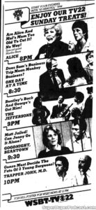 ALICE/ONE DAY AT A TIME/THE JEFFERSONS/TRAPPER JOHN M.D.- Television guide ad. November 6, 1983.