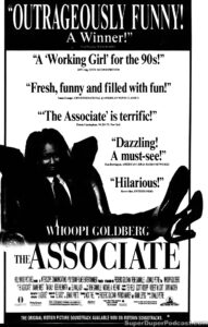 THE ASSOCIATE- Newspaper ad. November 17, 1996.