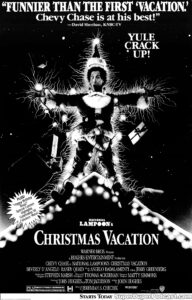 CHRISTMAS VACATION- Newspaper ad. December 1, 1989. Caped Wonder Stuns City!