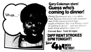 DIFF'RENT STROKE- Television guide ad. November 17, 1978.