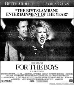 FOR THE BOYS- Newspaper ad. November 17, 1991.