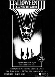 HALLOWEEN III SEASON OF THE WITCH- Newspaper ad. November 2, 1982.