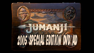 JUMAJI- 2005 Special Edition DVD home video ad.
Released November 8, 2005.