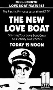 THE LOVE BOAT- Television guide ad. November 14, 1982.