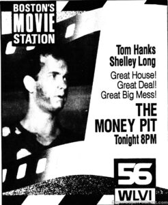 THE MONEY PIT- Television guide ad. November 13, 1991. Caped Wonder Stuns City!