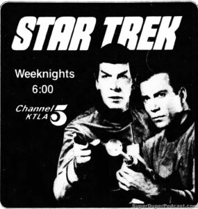 STAR TREK THE ORIGINAL SERIES- Television guide ad. November 8, 1976.