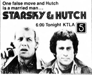 STARSKY & HUTCH- Television guide ad. November 14, 1979.