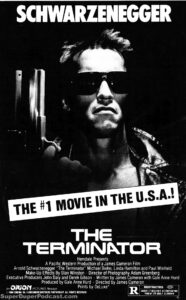 THE TERMINATOR- Newspaper ad. November 15, 1984. Caped Wonder Stuns City!