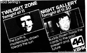 THE TWILIGHT ZONE- Television guide ad.
November 18, 1980.
Caped Wonder Stuns City!