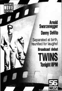 TWINS- Television guide ad. November 6, 1991.