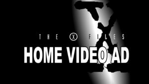 THE X-FILES- Season 4 home video ad. Released November 13, 2001.