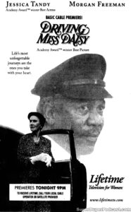 DRIVING MISS DAISY- Television guide ad. December 15, 1997.