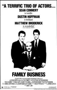 FAMILY BUSINESS- Newspaper ad. December 15, 1989.