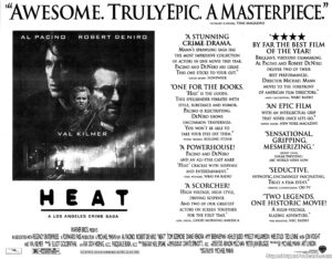 HEAT- Newspaper ad. December 15, 1995.