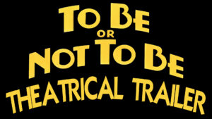 TO BE OR NOT TO BE- Theatrical trailer. Released December 16, 1983. Caped Wonder Stuns City!