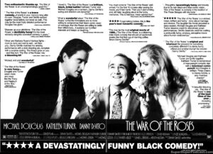 WAR OF THE ROSES- Newspaper ad.
December 8, 1989.
Caped Wonder Stuns City!